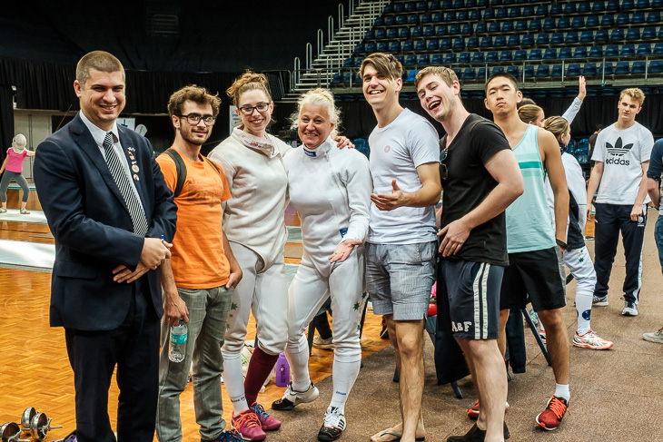 Fencers At Nationals
