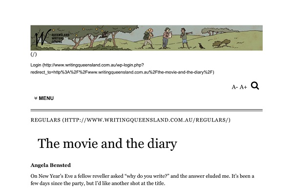 The movie and the diary